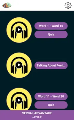 Verbal Advantage - Level 8 android App screenshot 5